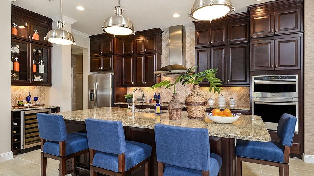 Representative furnished interior of a home built from the Sea Mist by Neal Communities in Verandah Real Estate and Homes for Sale in Fort Myers, FL - Neal Communities, Fort Myers (Image 9).