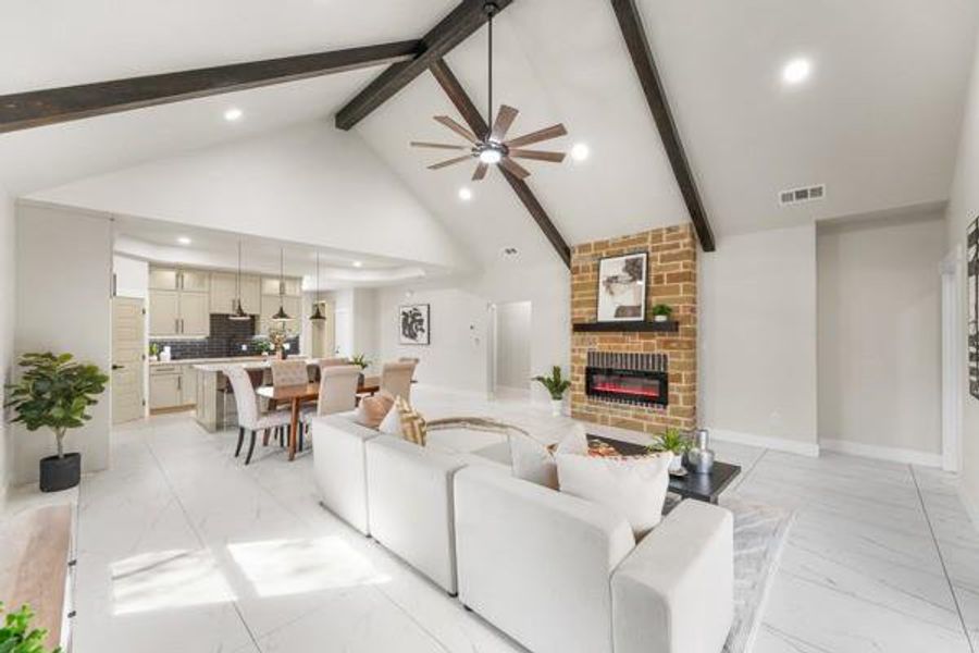 Furnished interior view inside a new home in , Tool (Image 17). Furnished interior view inside a new home in , Tool (Image 17).