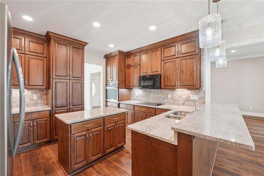 Furnished interior view inside a new home in , Canton (Image 11).