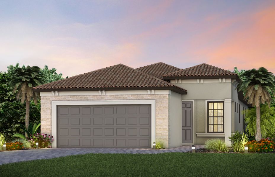 Exterior FM3 with optional stone