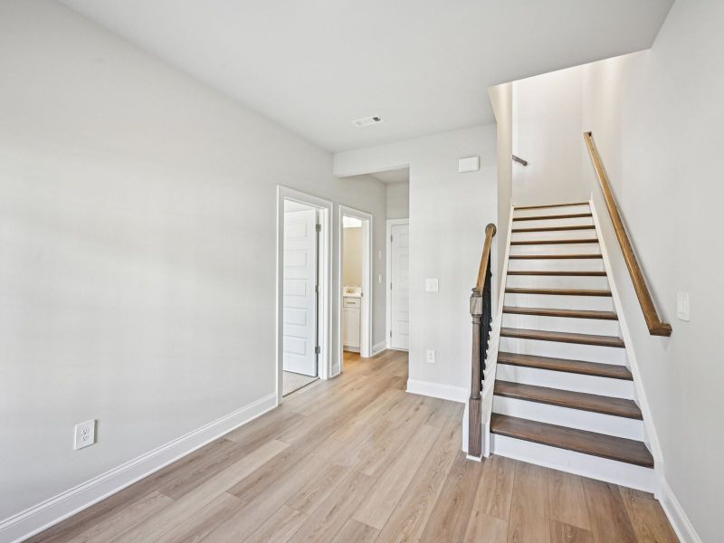 Spacious, unfurnished interior of a new home in Hemingway - Highland Series, Cumming (Image 12).