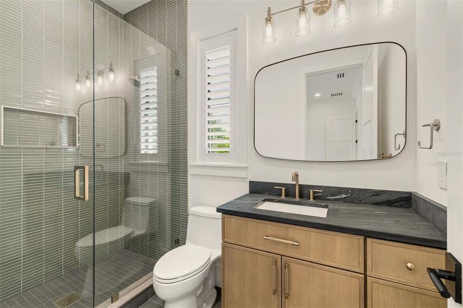 Furnished interior view inside a new home in , Tampa (Image 53).