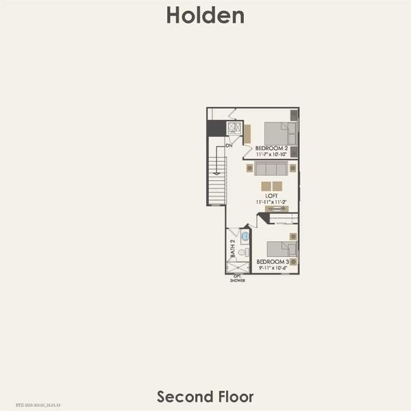 2D floor plan layout of this home in Ellerden, Tomball, TX (Image 2). 2D floor plan layout of this home in Ellerden, Tomball, TX (Image 2).