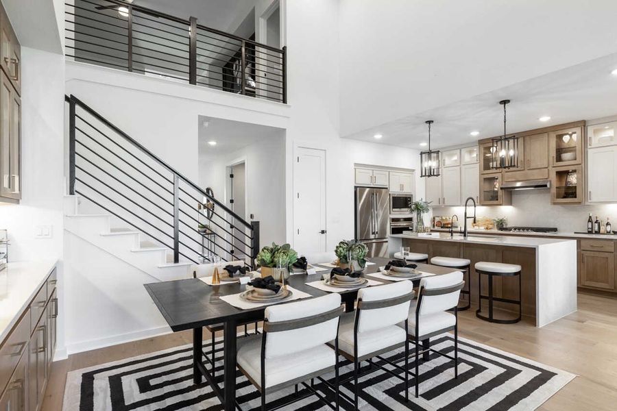 Representative Dining Room - some options shown