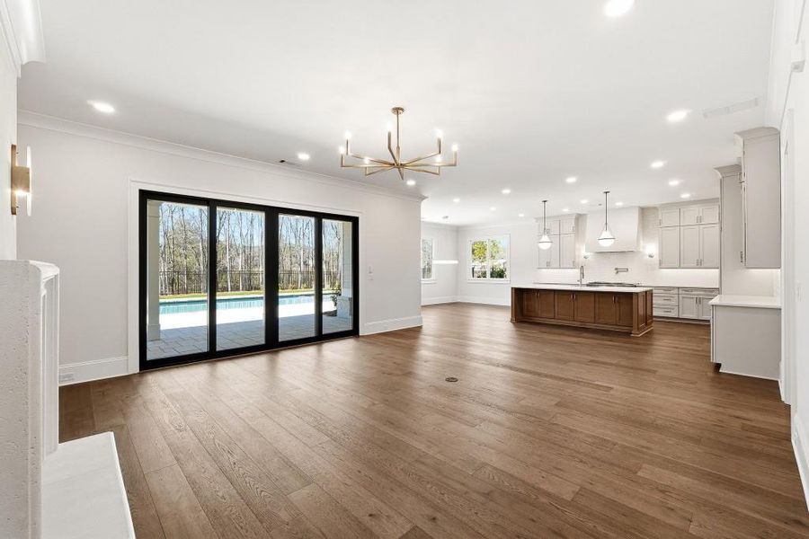 Spacious, unfurnished interior of a new home in , Marietta (Image 31).