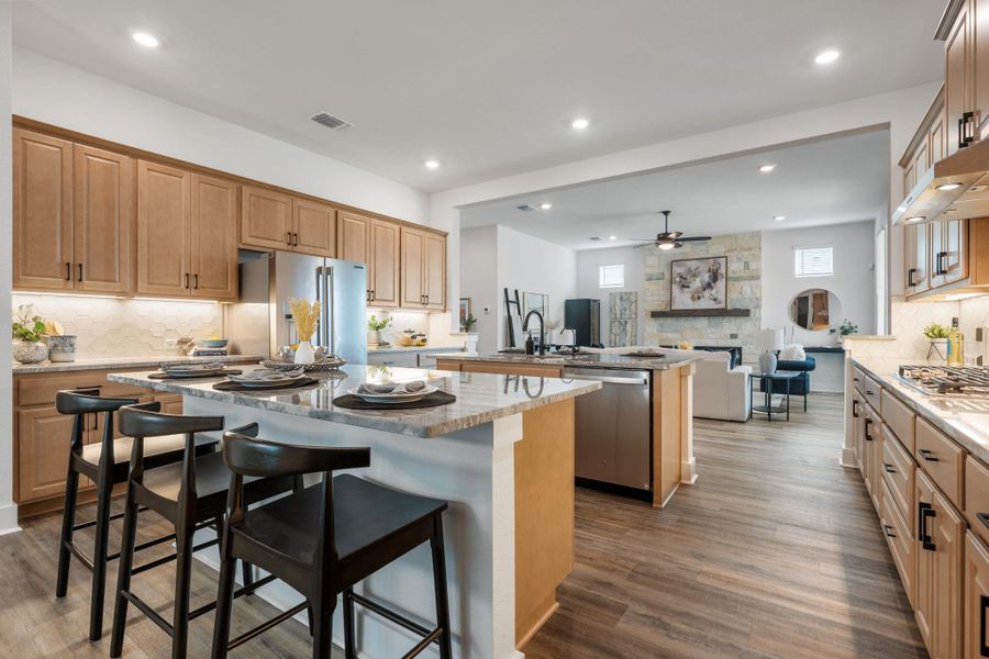 Furnished interior view inside a new home in , Georgetown (Image 18).