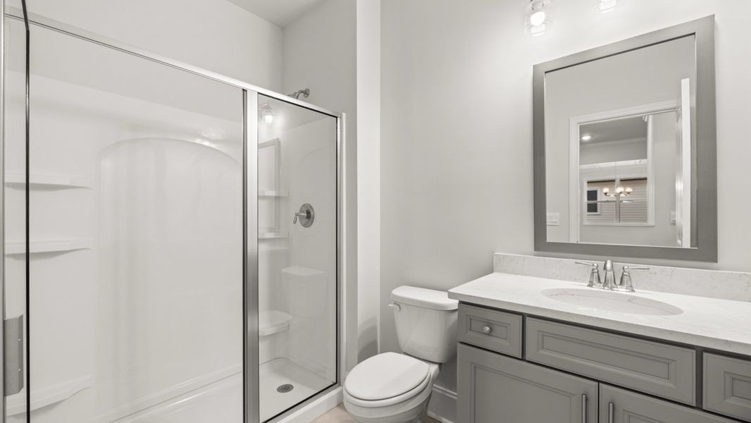 Representative furnished interior of a home built from the Westerly by D.R. Horton in Thalley Creek Estates, Cumming (Image 9).