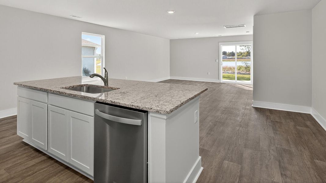 Furnished interior view inside a new home in Sidbury Station, Castle Hayne (Image 7).