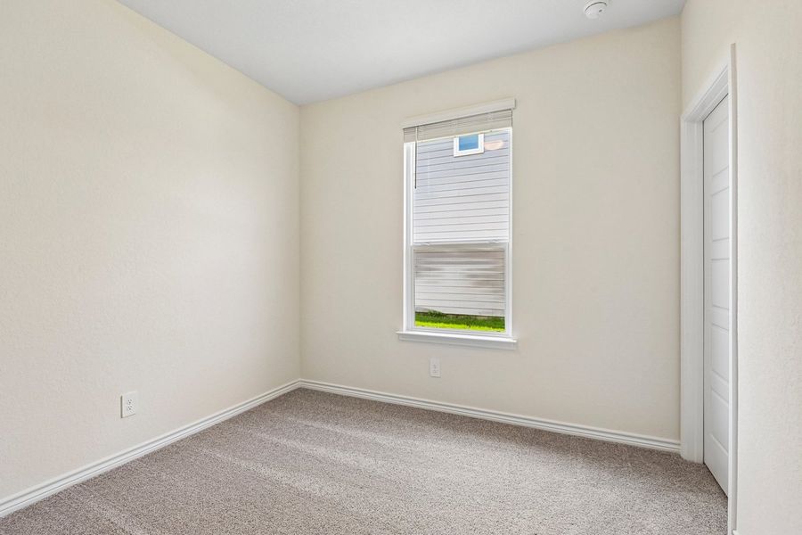 Spacious, unfurnished interior of a new home in Woodside Farms, Seguin (Image 28). Spacious, unfurnished interior of a new home in Woodside Farms, Seguin (Image 28).