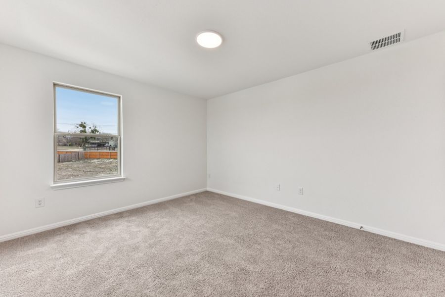 Spacious, unfurnished interior of a new home in Crosswinds, Kyle (Image 26). Spacious, unfurnished interior of a new home in Crosswinds, Kyle (Image 26).