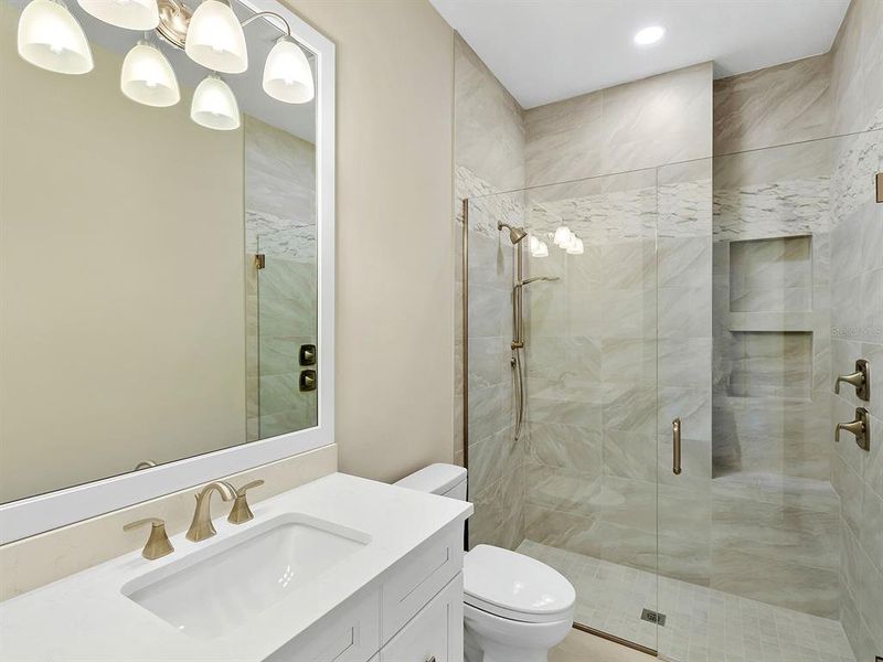 Furnished interior view inside a new home in , Sarasota (Image 13).