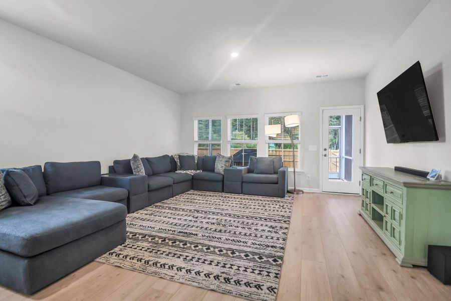 Furnished interior view inside a new home in Sweetgrass at Summers Corner: Arbor Collection, Summerville (Image 11).