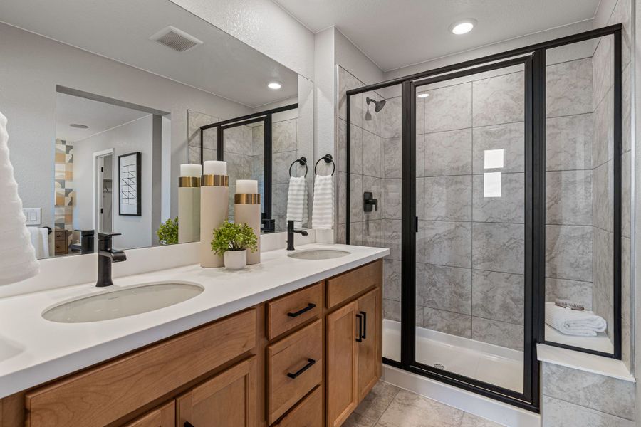 Furnished interior view inside a new home in Sky Ranch, Watkins (Image 14).