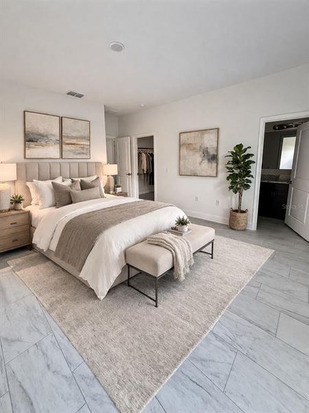 Furnished interior view inside a new home in , Citrus Springs (Image 4).