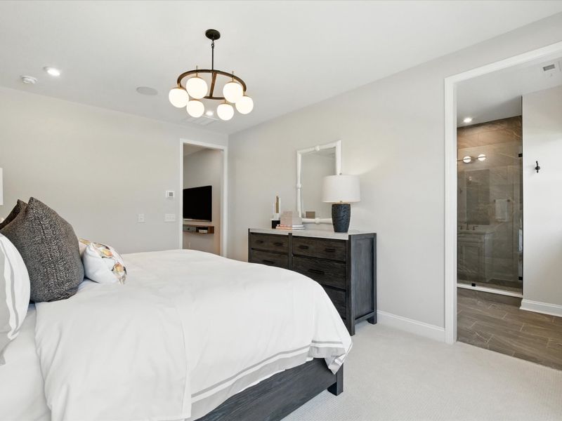 Furnished interior view inside a new home in Southbridge, Fort Mill (Image 29).