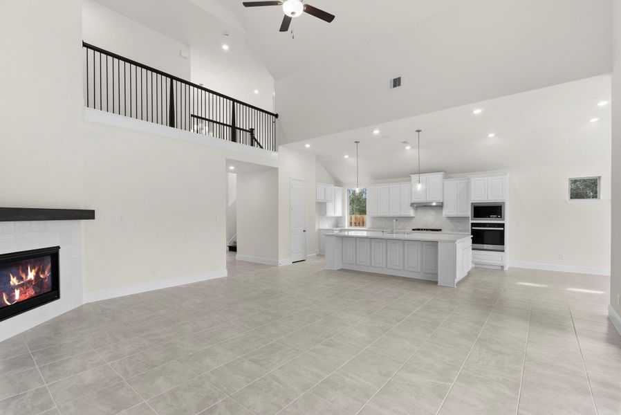 Furnished interior view inside a new home in Colton, Montgomery (Image 9).