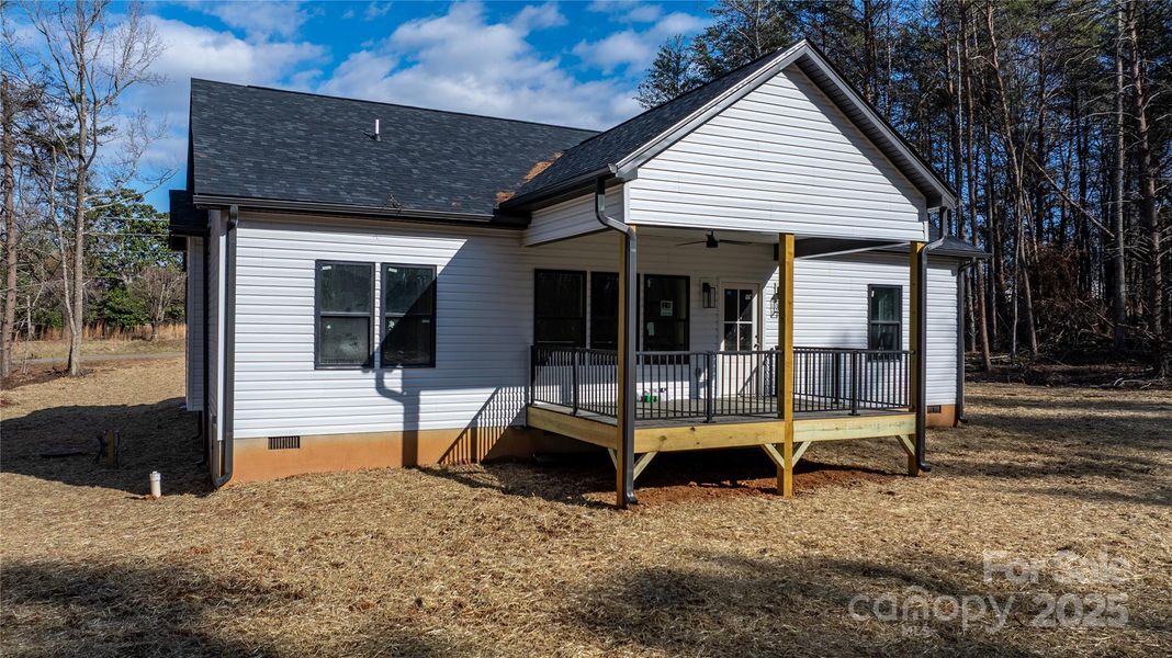 Exterior details and patio area of a home in , Lincolnton (Image 4).
