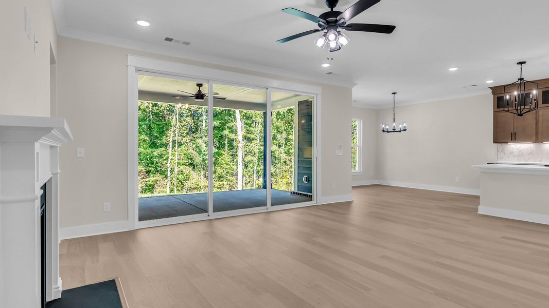 Furnished interior view inside a new home in Brush Creek, Fairview (Image 10).