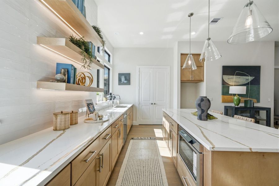 Furnished interior view inside a new home in Spring Valley Creek, Houston (Image 30).