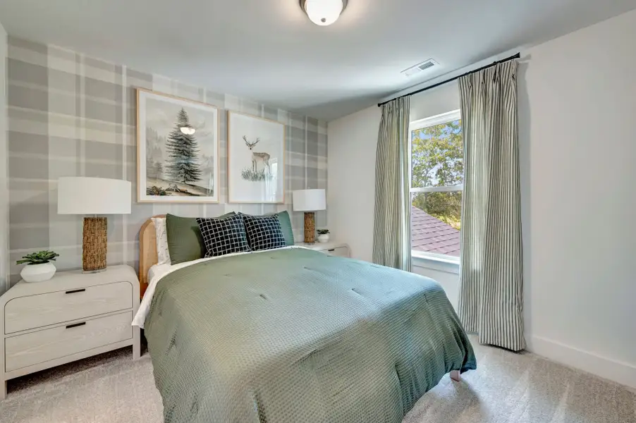 Representative furnished interior of a home built from the Shenandoah by Mattamy Homes in McAlister Creek, Clayton (Image 27).