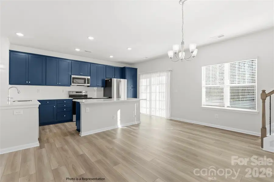 Furnished interior view inside a new home in Autumn Brook, Stanley (Image 4).
