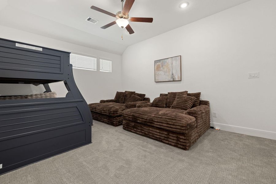 Furnished interior view inside a new home in Pomona, Manvel (Image 17).