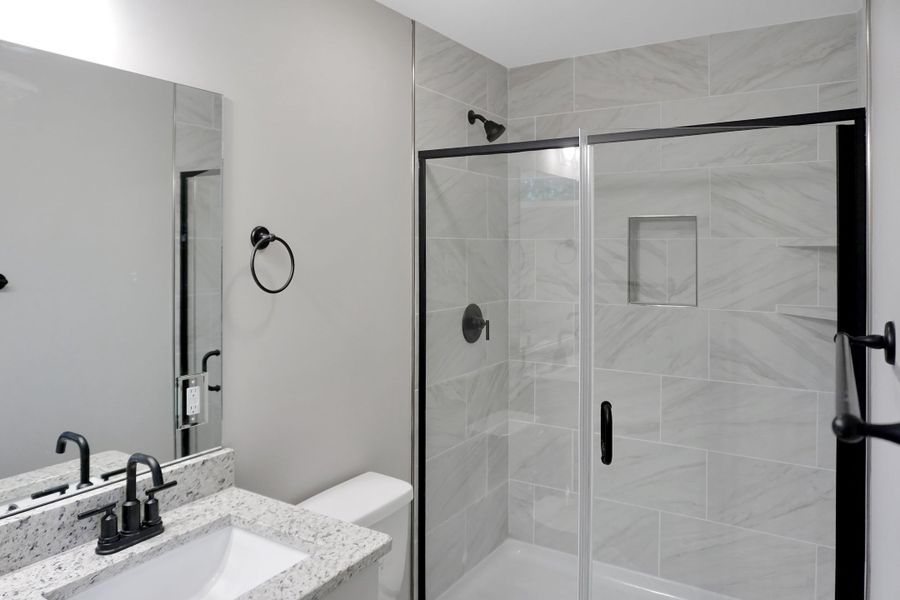 Representative furnished interior of a home built from the Anderson by Parkside Builders in Givens Park, Chattanooga (Image 28).