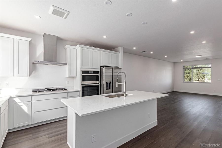 Furnished interior view inside a new home in Ascent at Inverness, Englewood (Image 4).