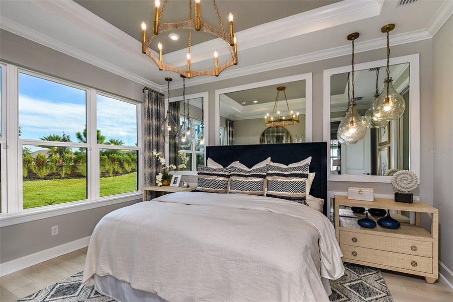 Furnished interior view inside a new home in Esplanade at Azario Lakewood Ranch, Bradenton (Image 12).