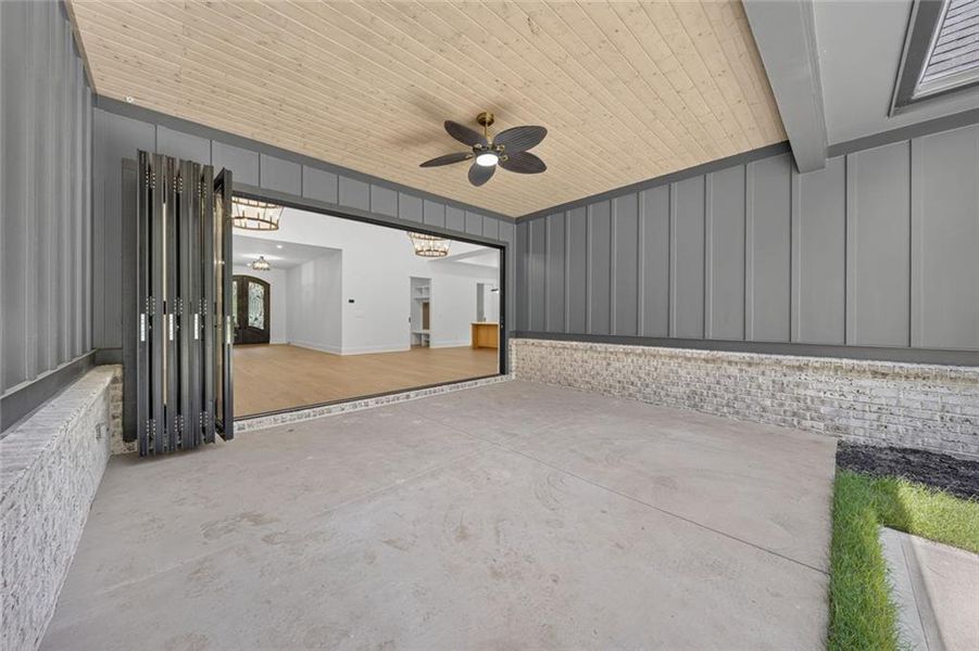 Exterior details and patio area of a home in , Pendergrass (Image 4). Exterior details and patio area of a home in , Pendergrass (Image 4).
