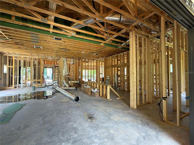 In-progress construction of a new home in , Orlando, FL (Image 11).