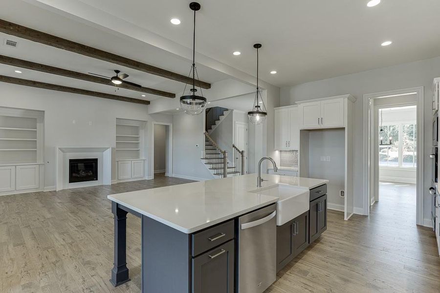 Furnished interior view inside a new home in , Buford (Image 17). Furnished interior view inside a new home in , Buford (Image 17).