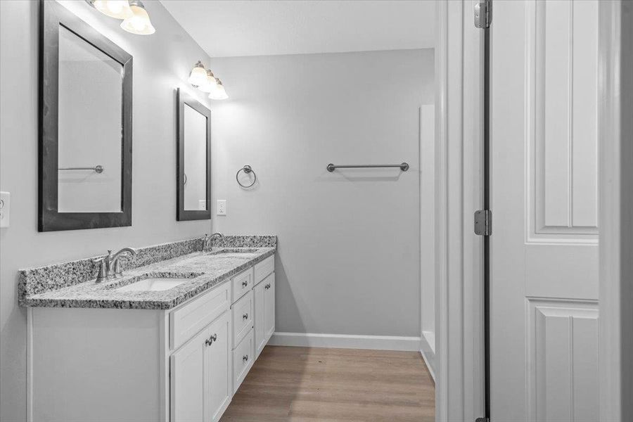 Furnished interior view inside a new home in Zanes Creek, Inman (Image 11).