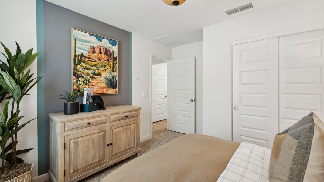 Furnished interior view inside a new home in Remington, Buckeye (Image 35).