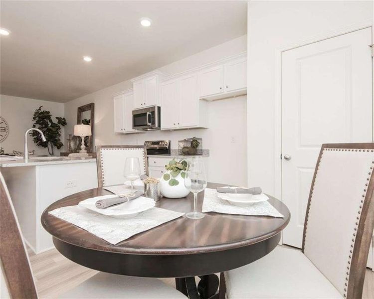 Furnished interior view inside a new home in , Conyers (Image 34). Furnished interior view inside a new home in , Conyers (Image 34).