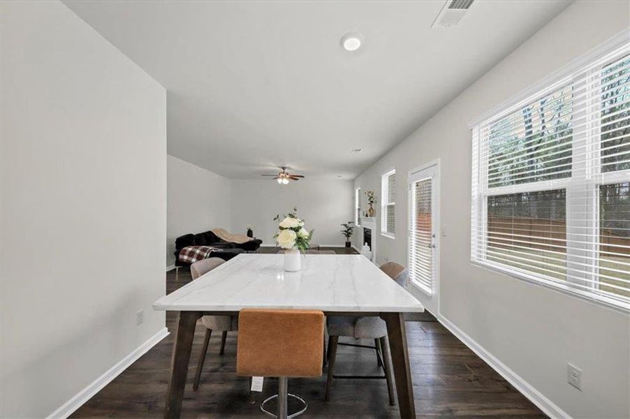 Furnished interior view inside a new home in Independence, Loganville (Image 10).