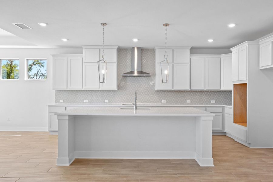 Furnished interior view inside a new home in Parmer Ranch, Georgetown (Image 12).