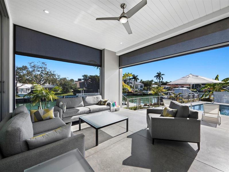 Exterior details and patio area of a home in , Sarasota (Image 2). Exterior details and patio area of a home in , Sarasota (Image 2).