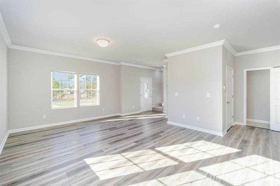 Open concept living area Open concept living area