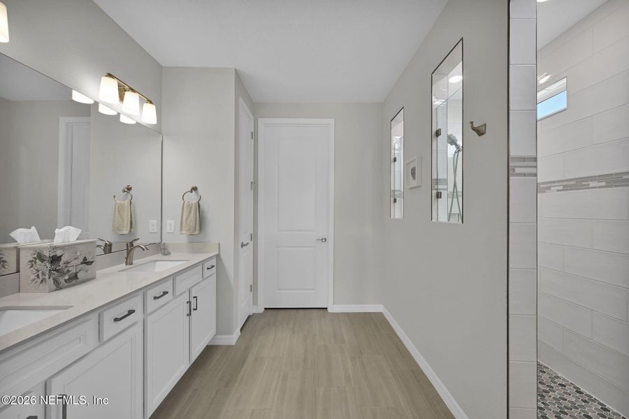 Furnished interior view inside a new home in , St. Augustine (Image 11).