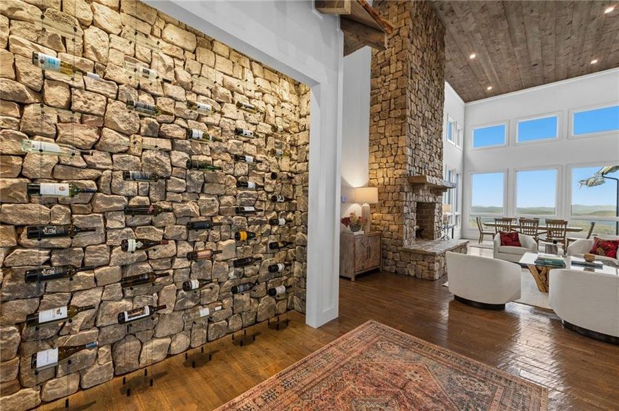 Furnished interior view inside a new home in , Mineral Bluff (Image 69).