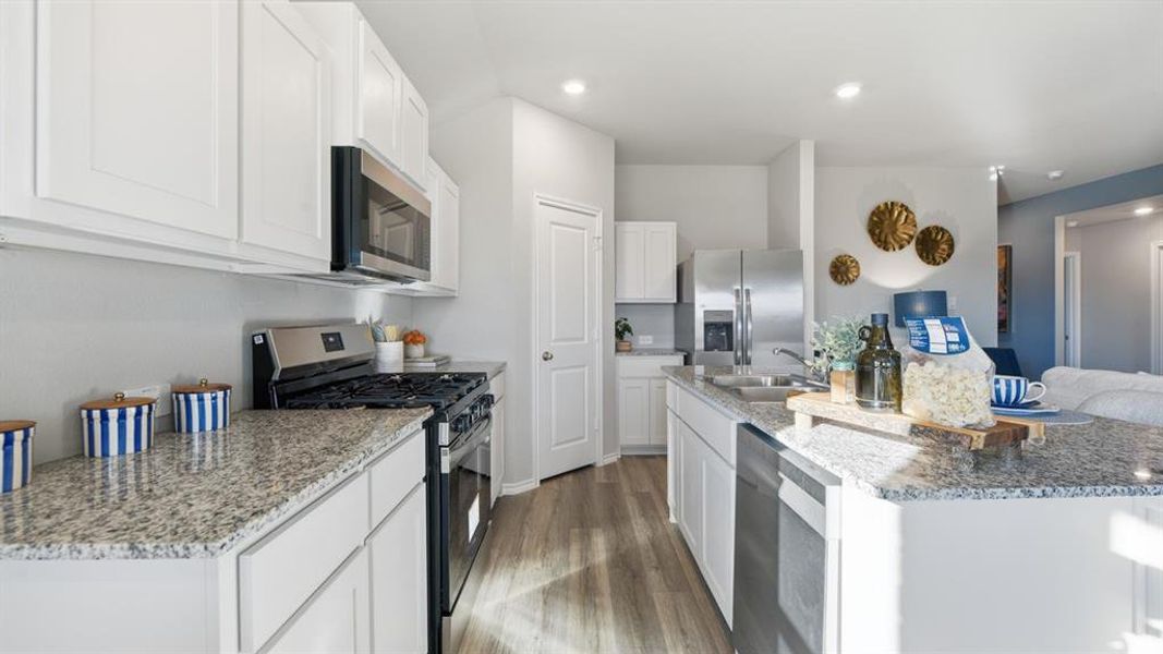Furnished interior view inside a new home in Hickory Grove, Krum (Image 24).