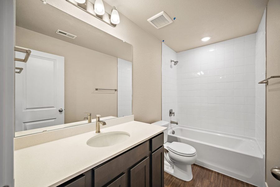 Furnished interior view inside a new home in Aspen Ranch, Fountain (Image 12).