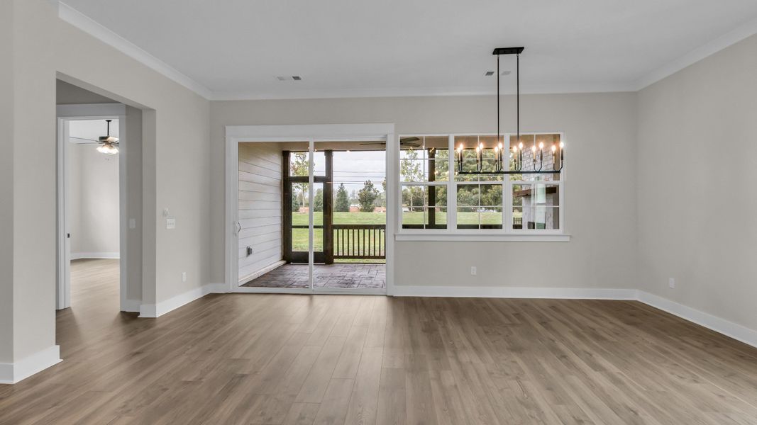 Furnished interior view inside a new home in Shelton Square, Murfreesboro (Image 15).