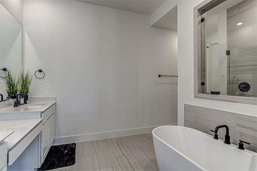 Furnished interior view inside a new home in Flora, Hutto (Image 14).