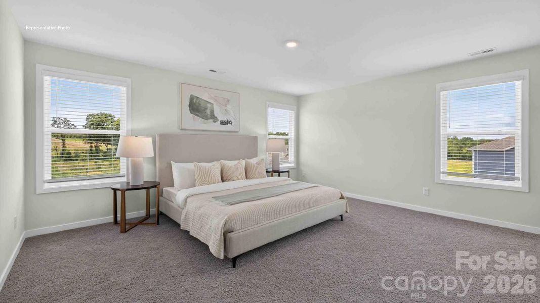 Furnished interior view inside a new home in Westport, York (Image 13).