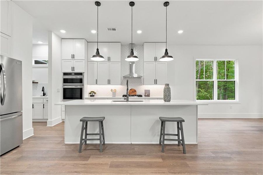 Furnished interior view inside a new home in , Jasper (Image 36).