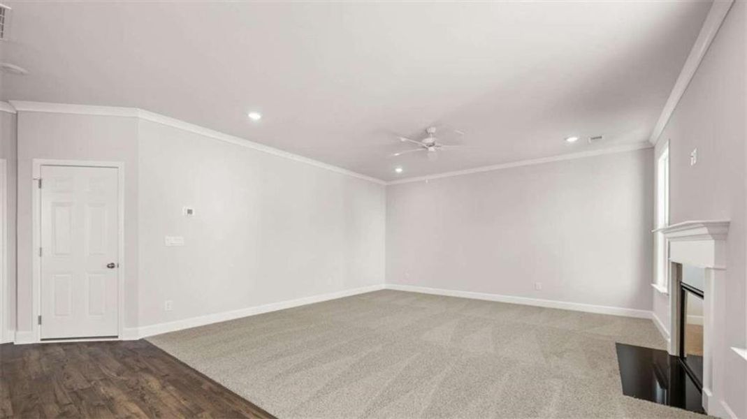 Spacious, unfurnished interior of a new home in Wildwood, Covington (Image 15). Spacious, unfurnished interior of a new home in Wildwood, Covington (Image 15).