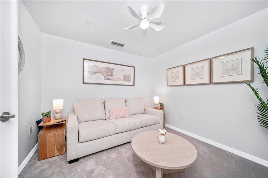 Furnished interior view inside a new home in , Venice (Image 36).