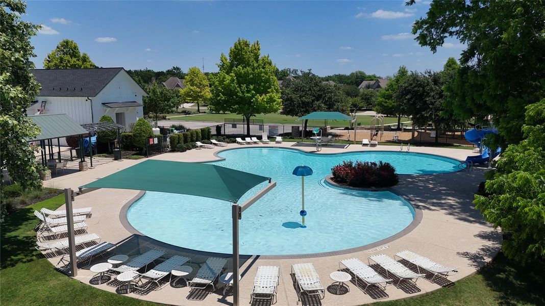From the relaxing pool to the family friendly splash area, this community amenity was designed for making memories all summer long!